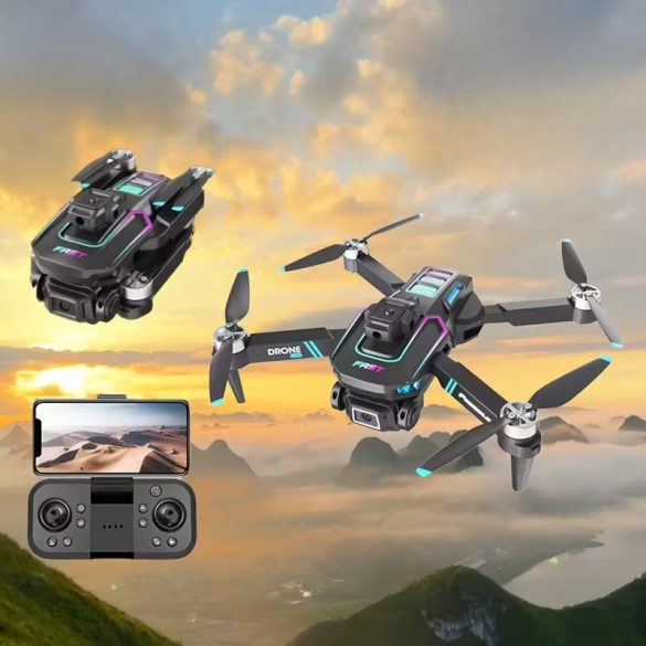 Vonkajší dobrodružný dron LU60 s dvojitou kamerou a inteligentným vyhýbaním sa prekážkam HM5246383