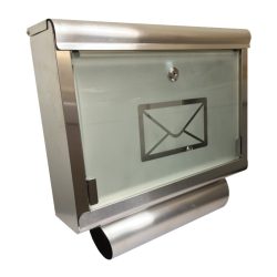   Poštová schránka 390x400x100mm s nerezovým držiakom na noviny HMB4039N