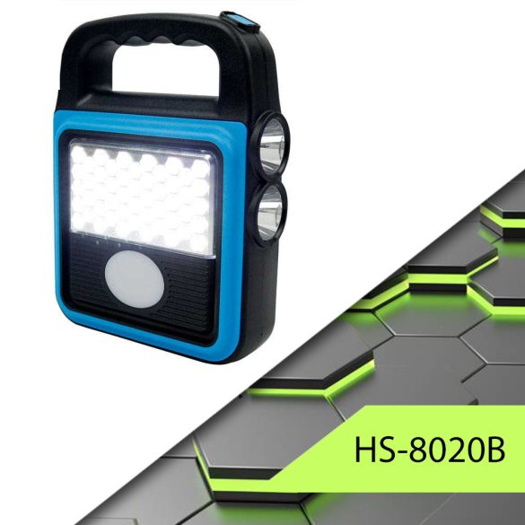 Solárna dobíjateľná baterka HS-8020B