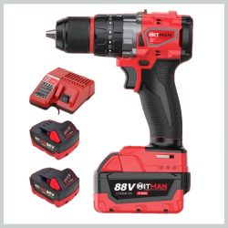   HITMAN HT-M18-6807XC akumulátorová príklepová vŕtačka 88V, 13 mm kovové skľučovadlo