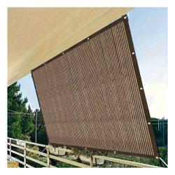   UV ochranná hnedá PE tieniaca sieť – 2 x 4 m (HU2083094-2)