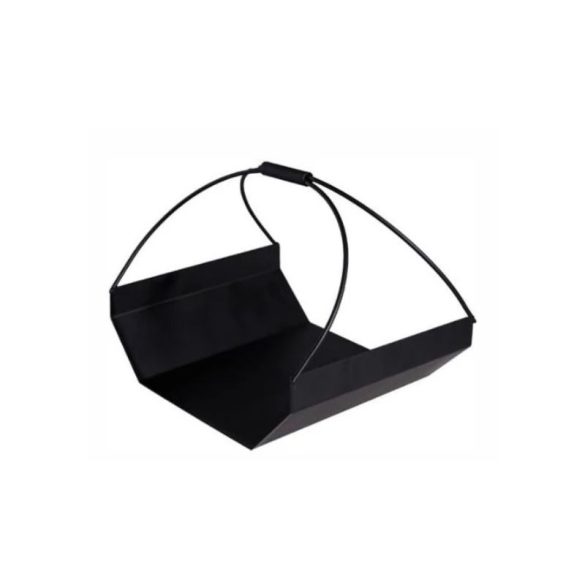 Hunor Black Metal Firewood Storage – Moderný držiak na drevo HUNOR-KIEG-002