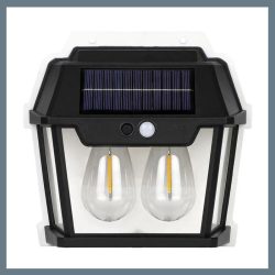   nteraktívna nástenná lampa na solárny pohon – HW-999-2W