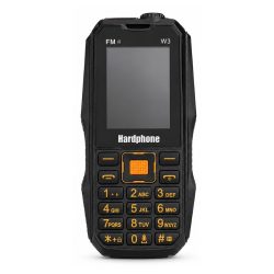 Hardphone W3 tlačidlový mobilný telefón, odolný HW3