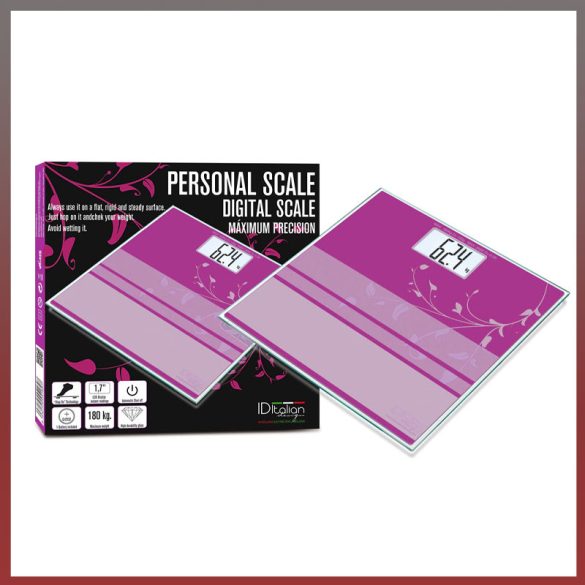 IDItalian digitálna kúpeľňová váha IDEBASCBA