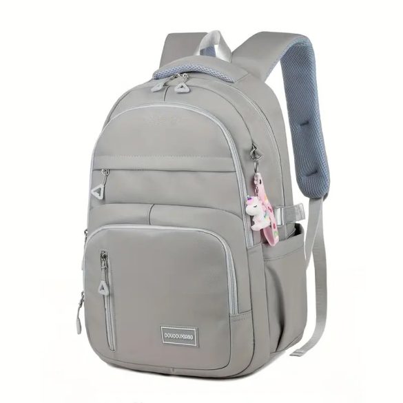 Dámska veľkokapacitná batoh s priehradkou na notebook - ŠEDÁ JB365521-SZ