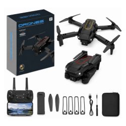   Skladací dron s 4K HD kamerou, diaľkovým ovládaním a prenosnou taškou JF-09