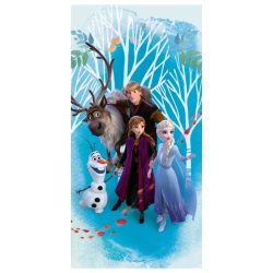   Kúpeľný uterák Disney Frozen Blue, plážový uterák 70x140 cm JFK022924