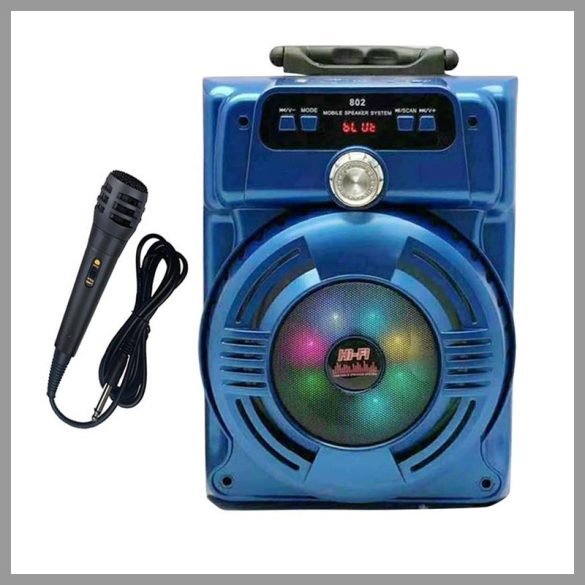 Prenosný Bluetooth reproduktor s karaoke funkciou JHW-802