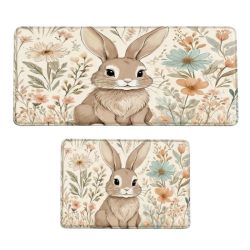   Veľkonočná kúpeľňová sada s králikmi a margarétami JK12966999-2