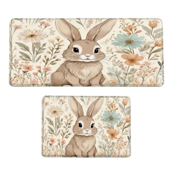 Veľkonočná kúpeľňová sada s králikmi a margarétami JK12966999-2