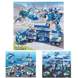   Policajná stavebnica 1000 dielov viac možností stavby JK9708797