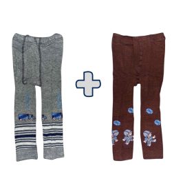   1+1 Detské pančuchové nohavice so vzorom 4–6 rokov JKM-3