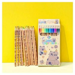   Sada farebných ceruziek Kapibara – 12 ks, hrot 0,5 mm JP3468506