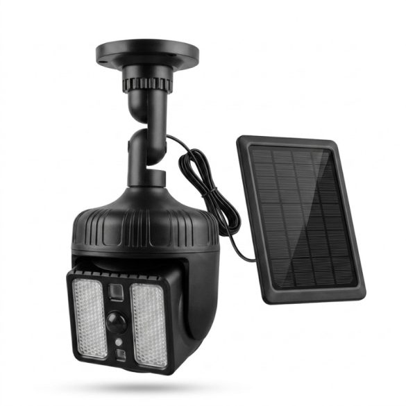Solárna LED lampa Jing Xin v tvare kamery s detektorom pohybu JX-8118A