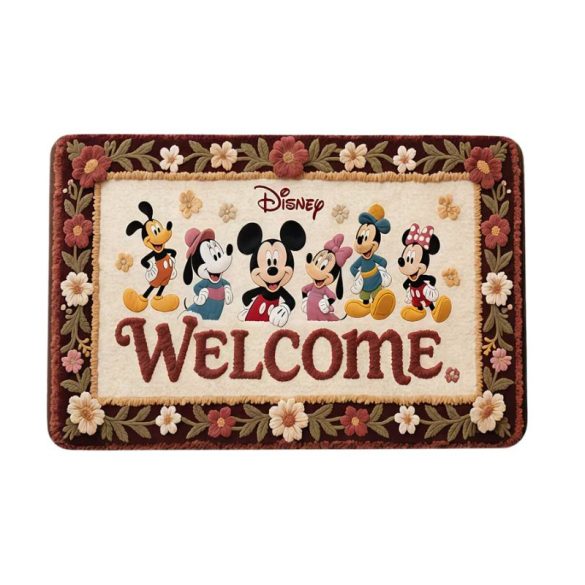 Stredná Disney „Welcome“ rohožka a kúpeľňová podložka – 50 x 80 cm JX7640161-80
