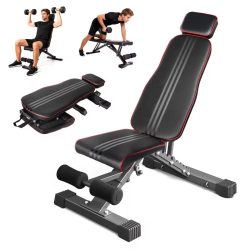 Nastaviteľná skladacia posilňovacia lavica K0MX9315XV