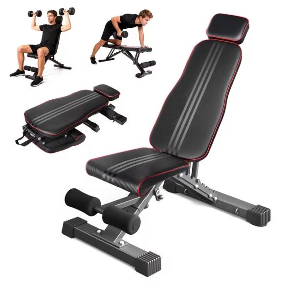 Nastaviteľná skladacia posilňovacia lavica K0MX9315XV