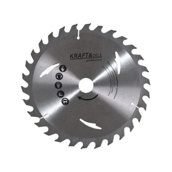 Pílový kotúč s zubami na drevo 210 mm 20T KD1024