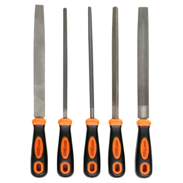 Sada kovových strúhadiel Kraft&Dele 200 mm – 5-dielna KD10891