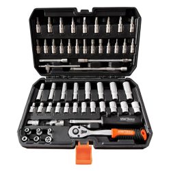   KRAFT&DELE 56-dielna sada 1/4" imbusových kľúčov a bitov KD11351