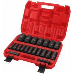   Kraft&Dele 20-dielna sada úderových kľúčov 1/2" 10–38 mm KD11794