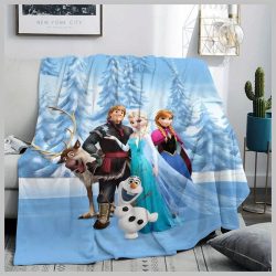 Disney Frozen deka 130 x 150 cm KD1243304-3