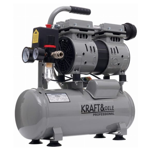 Bezolejový kompresor Kraft&Dele 9 l KD1384
