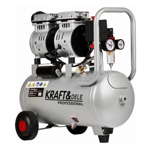 Bezolejový kompresor Kraft&Dele 24 l KD1395