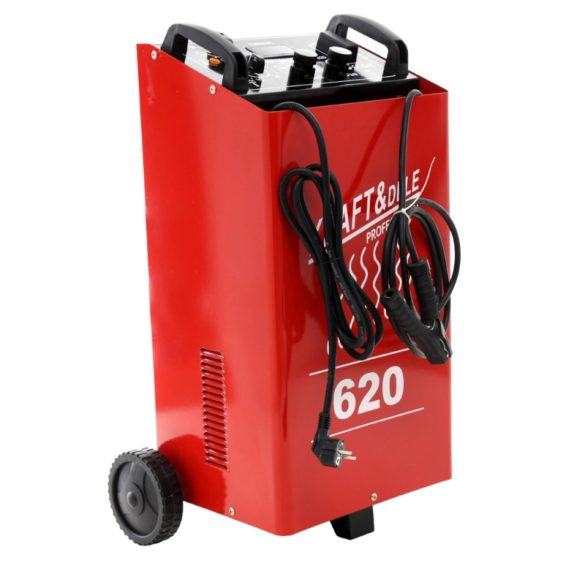 Kraft&Dele nabíjačka batérií s pomocným štartérom a LCD displejom 12/24 V, 480 A KD1916