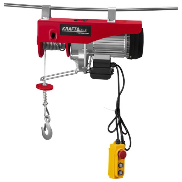 Elektrický navijak Kraft&Dele 230 V, 1350 W, 500/1000 kg KD2192