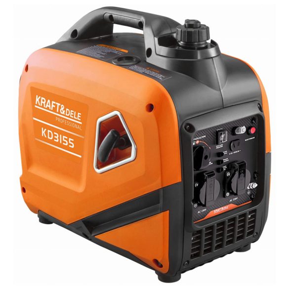 Invertorový generátor Kraft&Dele 2,6 kW KD3155