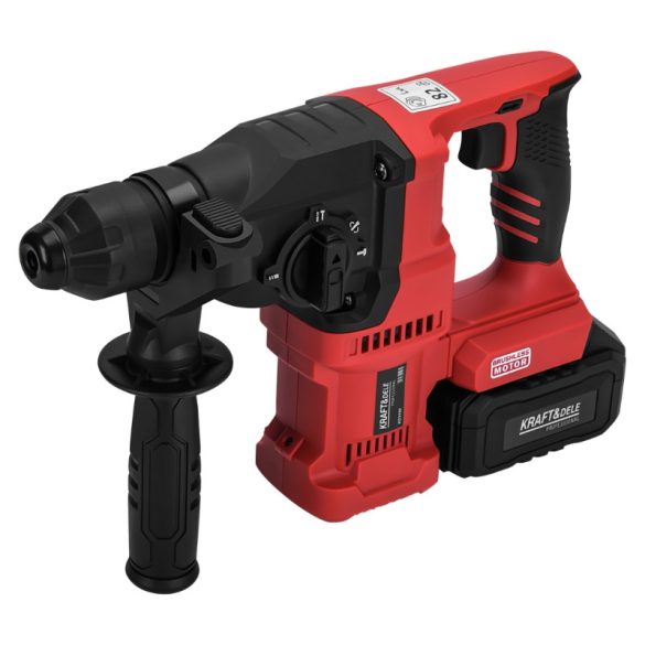 Kraft&Dele akumulátorová vŕtačka s príklepom 21 V 3,5 J 2×4 Ah KD3190