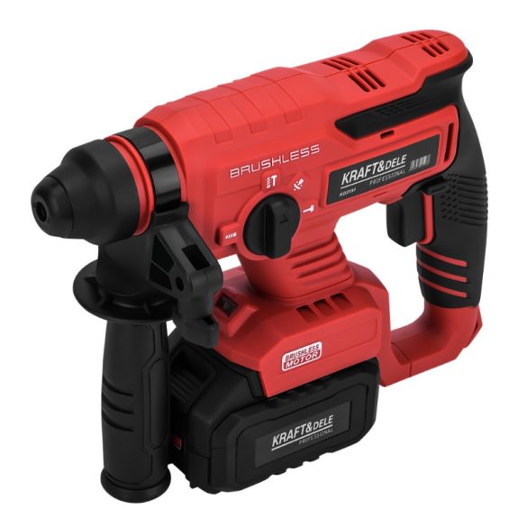 Kraft&Dele akumulátorová vŕtačka s príklepom 21 V 3 J 2×4 Ah KD3191