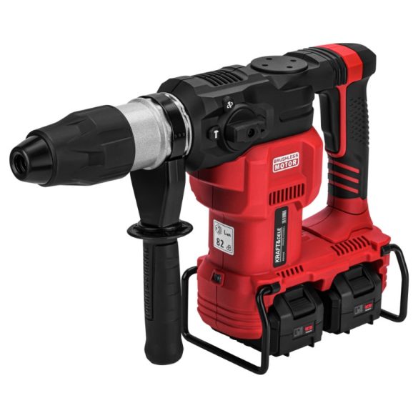 Kraft&Dele akumulátorová vŕtačka s príklepom 42 V 10 J 2×4 Ah KD3192