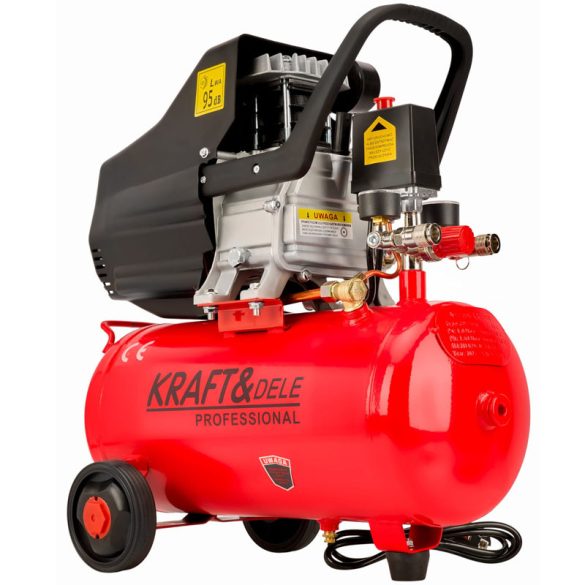 Kraft&Dele Olejový kompresor 24L KD400