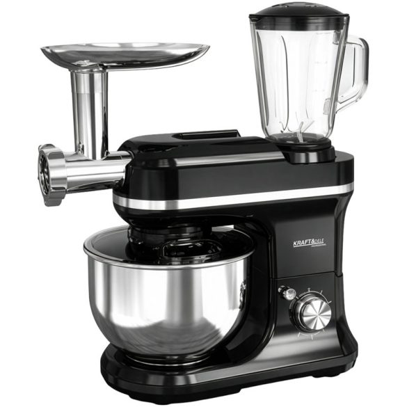 Kuchynský robot Kraft&Dele čierny 3000 W, 5 l KD4227