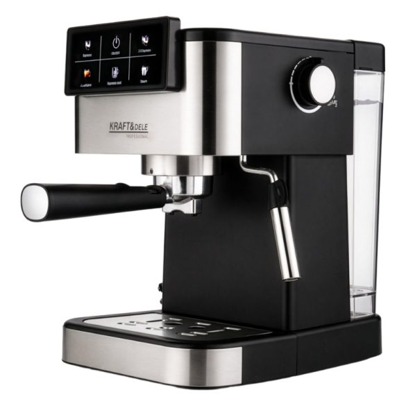 Kávovar s pákou Kraft&Dele 1500 W 20 bar KD4291