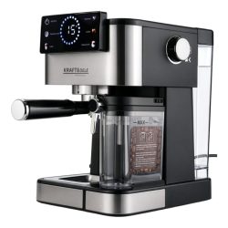   Kávovar s pákou Kraft&Dele 1500 W 20 bar s LCD displejom KD4292