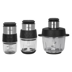  Elektrický mlynček na mäso a zeleninu Kraft&Dele 550 W, 0,3 + 0,6 + 2,5 l KD4348