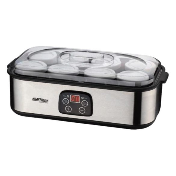 Kraft&Dele KD4402 jogurtovač, 8 pohárov, 1440 ml KD4402