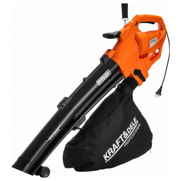 Kraft&Dele elektrický fúkač a vysávač lístia 3600 W KD5197