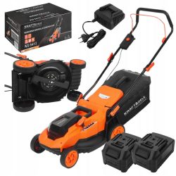   Kraft&Dele Akumulátorová kosačka 2x20V 430 mm 50 l  KD5412