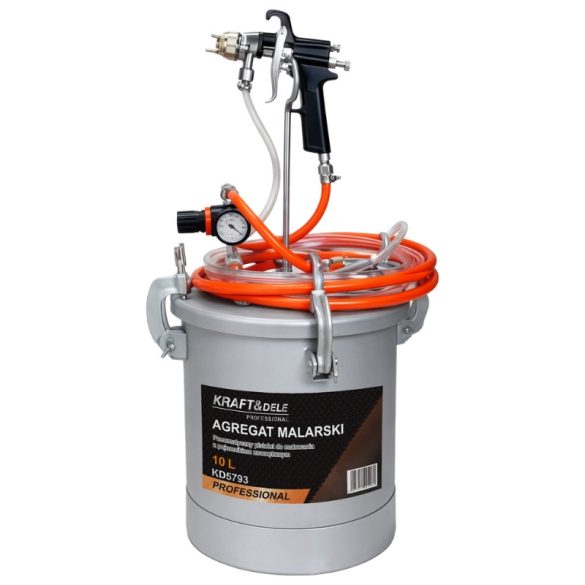 Kraft&Dele pneumatický striekací systém s nádržou 10 l KD5793