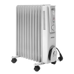   KRAFT&DELE Elektrický olejový radiátor s 3 stupňami kúrenia, 2500 W KD6511