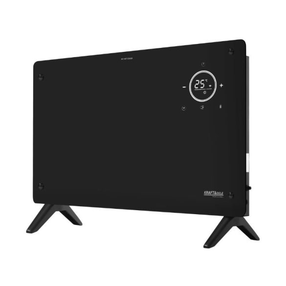 Elektrický konvektor s sklenenými panelmi a Wi-Fi od Kraft&Dele, 2500 W, KD6523