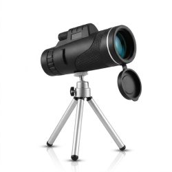   Kompaktný monokulárny ďalekohľad s stolovým statívom KE-714