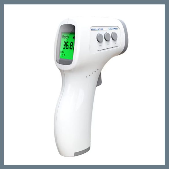 Bezkontaktný infračervený digitálny teplomer s LCD displejom KE20-1636