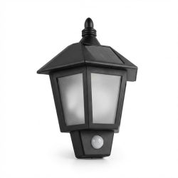   Vonkajšie nástenné svietidlo na solárny pohon s pohybovým senzorom – 45 lúmenov KE21-1923