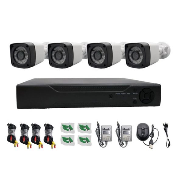 4-kamerový AHD monitorovací systém – 1080P KE22-791